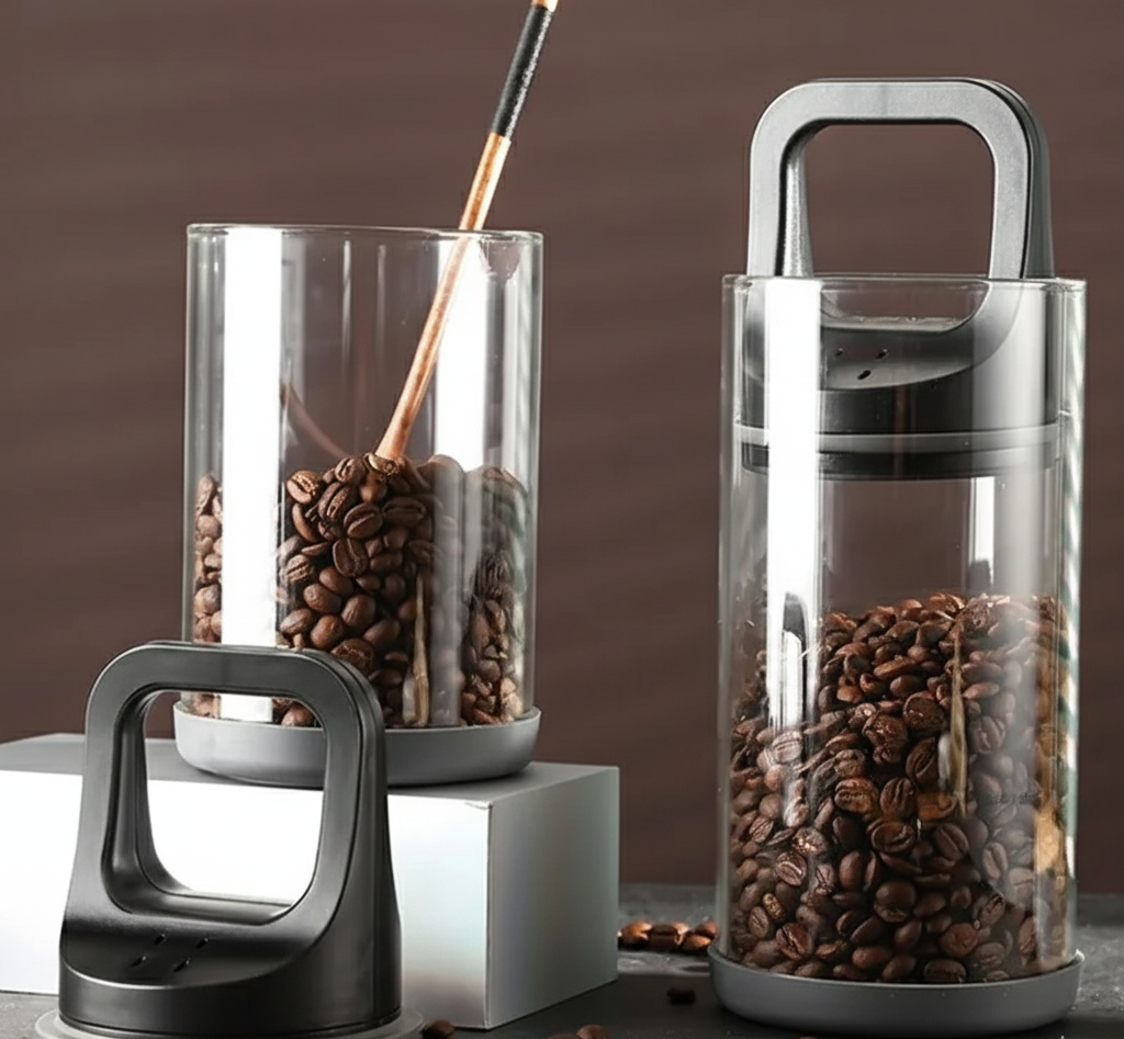 Bocal Hermétique Conservation Café 1000ml