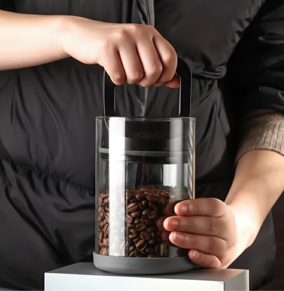 Bocal Hermétique Conservation Café 1000ml