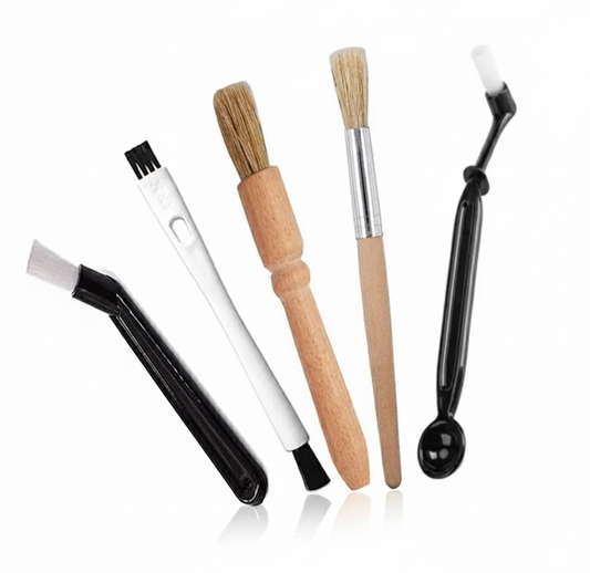 Kit Nettoyage Café - 5 Brosses Professionnelles