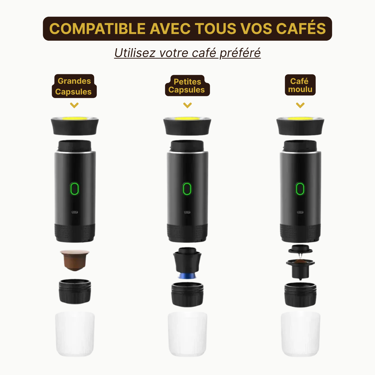 Noventa Move - Machine à café portable